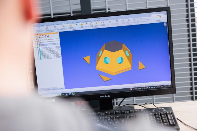 Alphacam 3D Model für Konstruktion